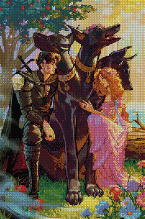 Cuddly Cerberus with Persephone and Hades | Expert Sized XXL Kit