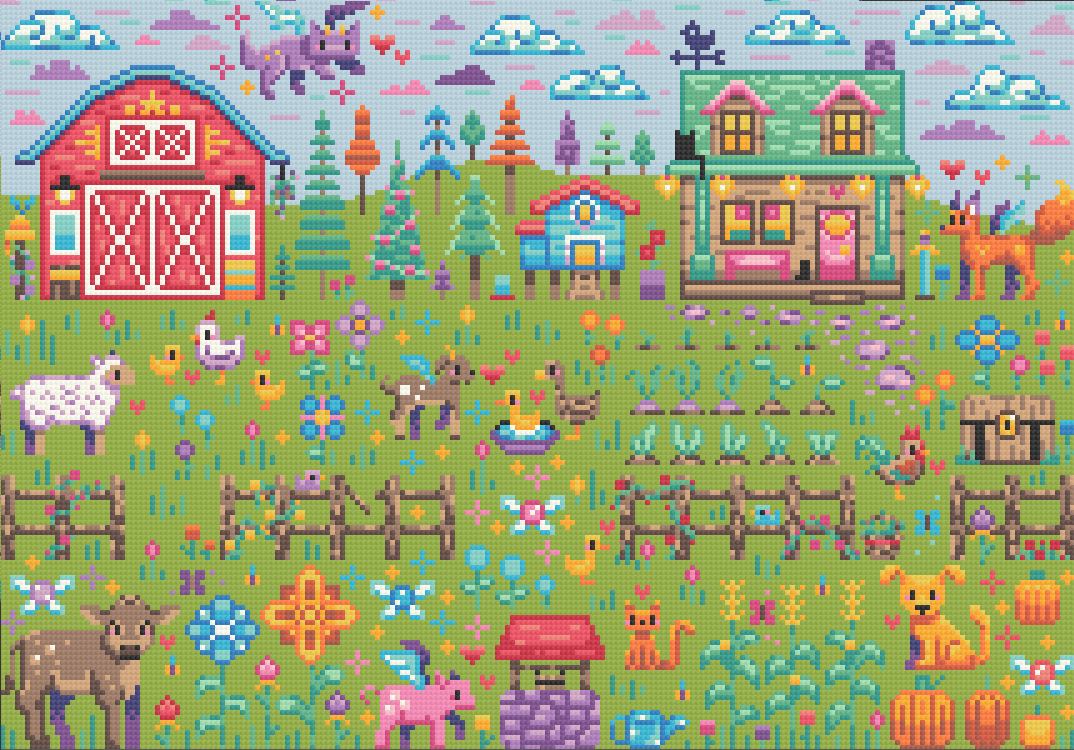 Farming Magic | Pixel Charted