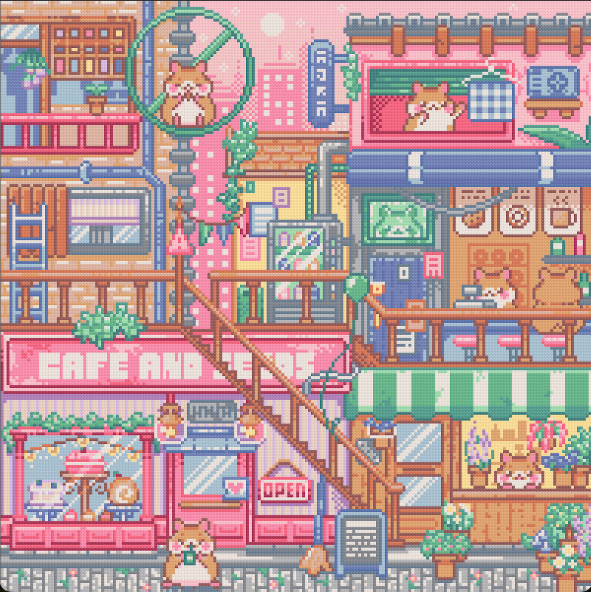 Hamsterdam | Pixel Charted