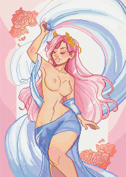 Aphrodite | Pixel Charted | Nsfw  | Ready To Ship
