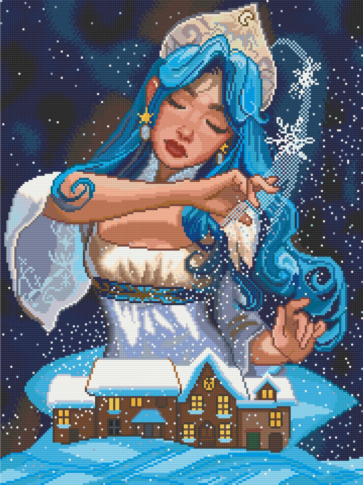 Queen Of Snow | Pixel Charted