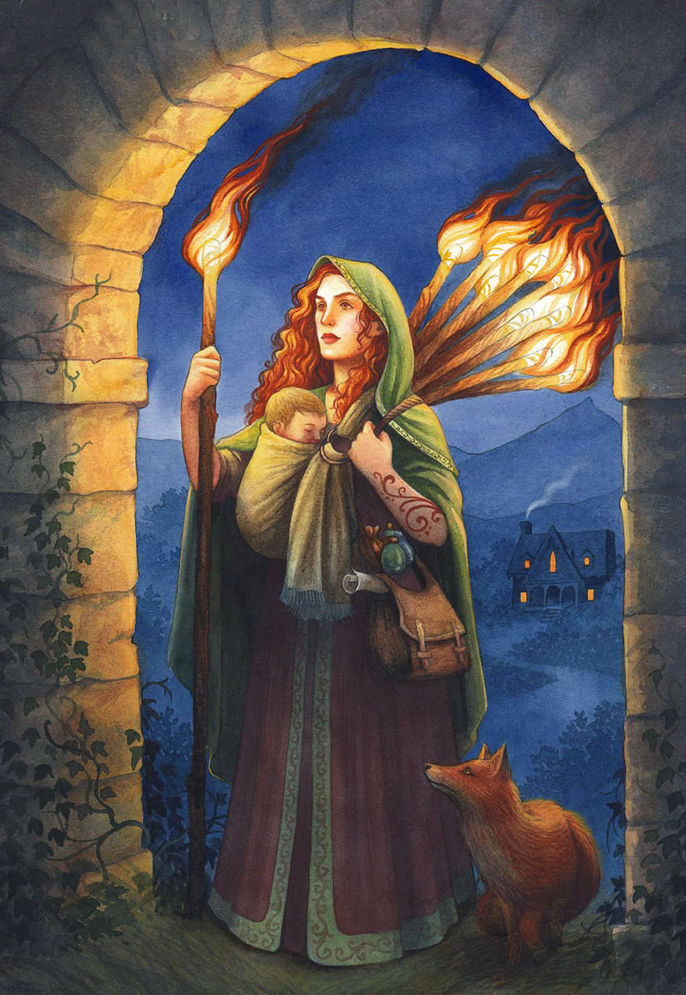 10 Ten Of Wands