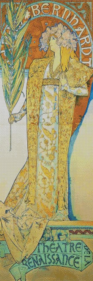 Poster for Victorien Sardou`s Gismonda | JadedGemShop X SingleAndPlacing
