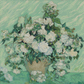 Vase with Pink Roses