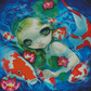 Swimming With Koi