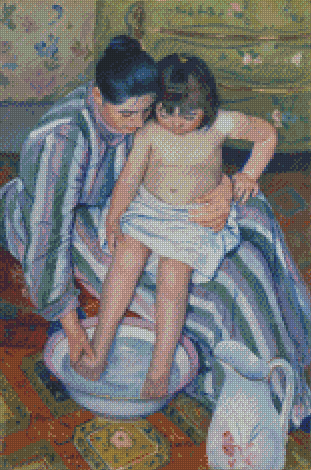The Child's Bath | Mary Cassatt