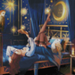 Witch's Bedroom And Her Owls Companions