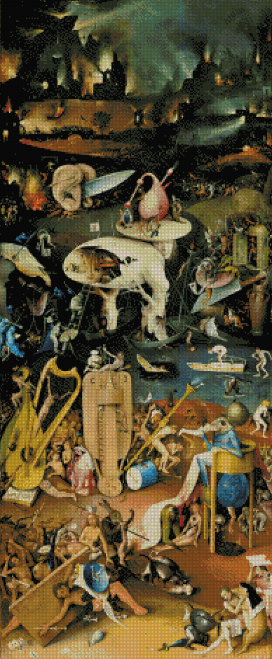 The Garden Of Earthly Delights P2 | Hieronymus Bosch