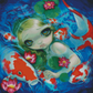 Swimming With Koi