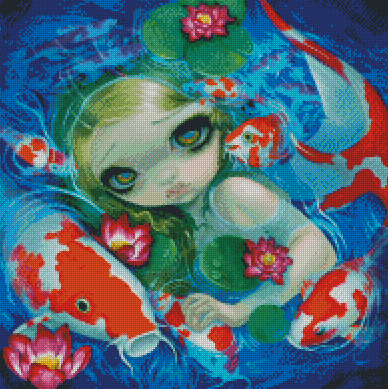 Swimming With Koi