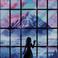 Icy Mountain View