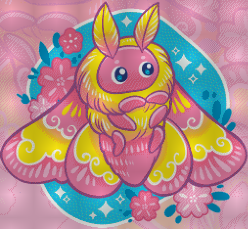 Lil Pink Moth
