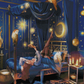 Witch's Bedroom And Her Owls Companions