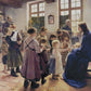 Suffer The Little Children To Come Unto Me | Fritz von Uhde