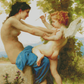 A Young Girl Defending Herself Against Eros | William-Adolphe Bouguereau | JadedGemShop X SingleAndPlacing