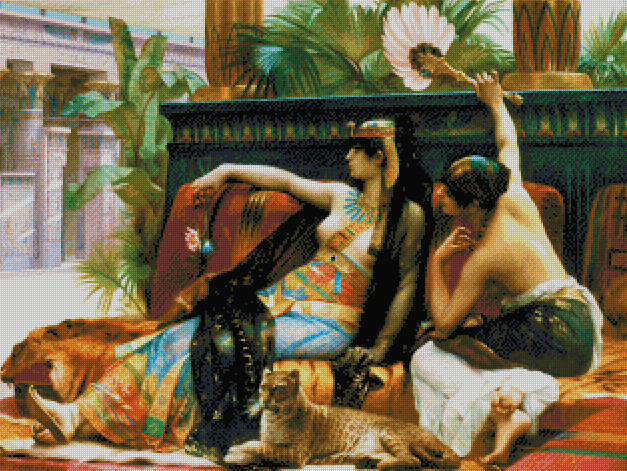 Cleopatra Testing Poisons on Condemned Prisoners | Alexandre Cabanel