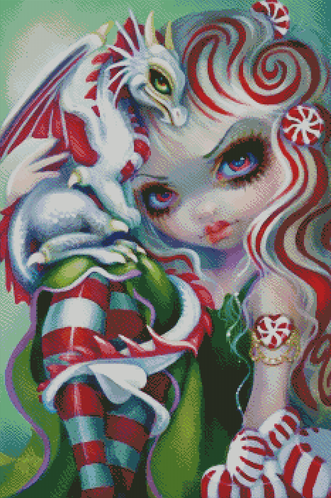 Peppermint Dragonling