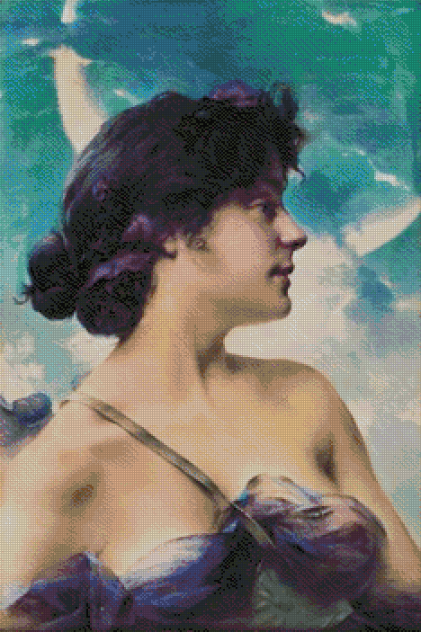 A Beauty In Violet | Paul Quinsac