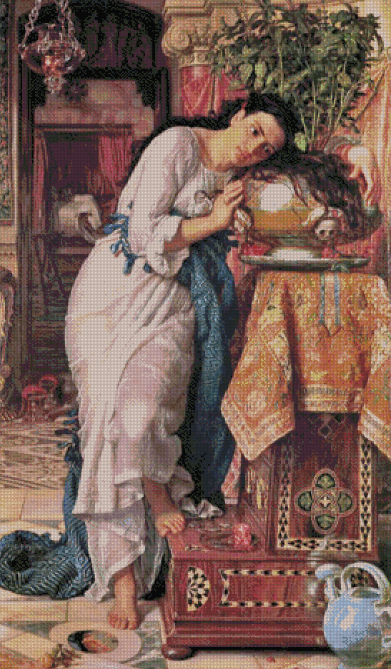 Isabella and the Pot of Basil | William Holman Hunt