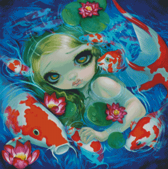 Swimming With Koi