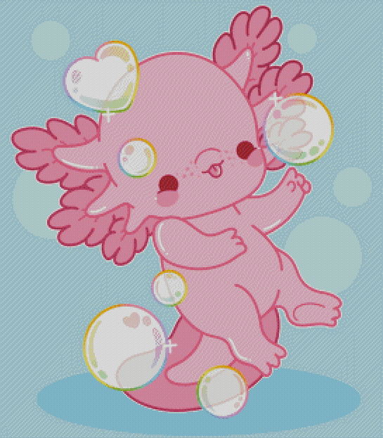Rainbow Axolotl