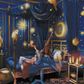 Witch's Bedroom And Her Owls Companions