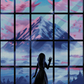 Icy Mountain View