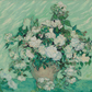 Vase with Pink Roses