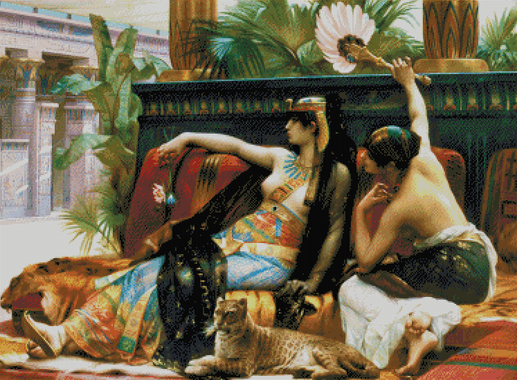 Cleopatra Testing Poisons on Condemned Prisoners | Alexandre Cabanel