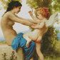 A Young Girl Defending Herself Against Eros | William-Adolphe Bouguereau | JadedGemShop X SingleAndPlacing