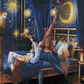 Witch's Bedroom And Her Owls Companions