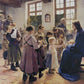 Suffer The Little Children To Come Unto Me | Fritz von Uhde