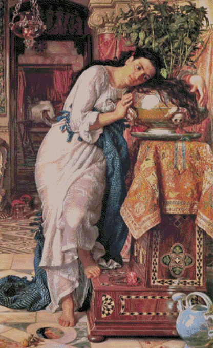 Isabella and the Pot of Basil | William Holman Hunt