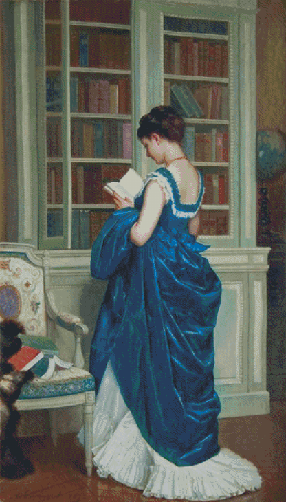 The Library | Auguste Toulmouc