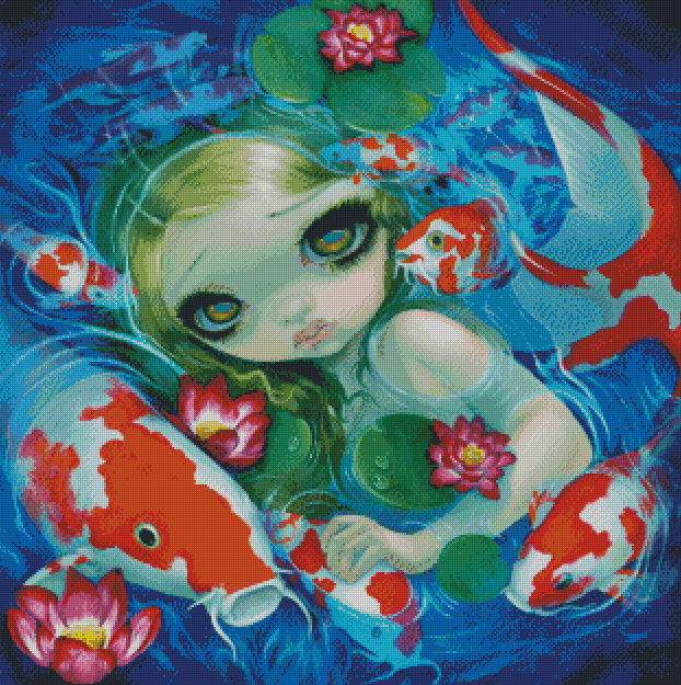 Swimming With Koi