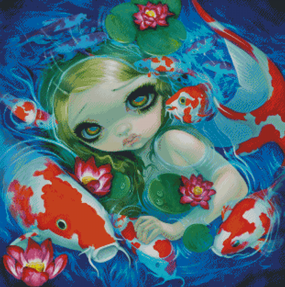 Swimming With Koi