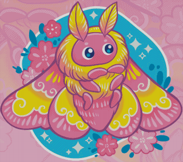 Lil Pink Moth
