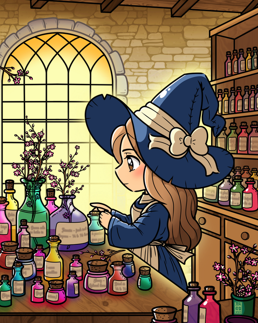 Witch At Work