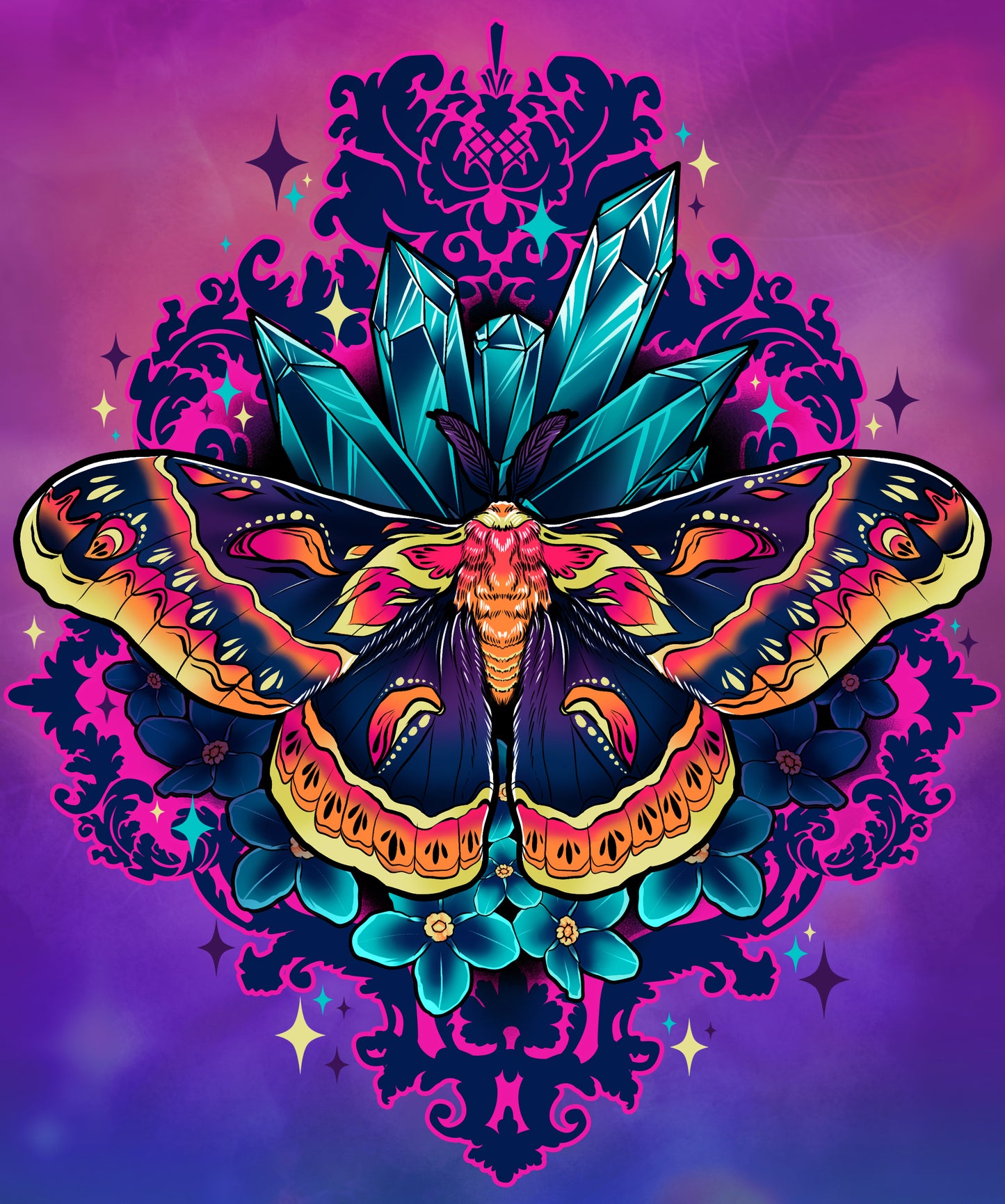 Cecropia Moth