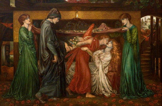 Dante's Dream at the Time of the Death of Beatrice | Dante Gabriel Rossetti
