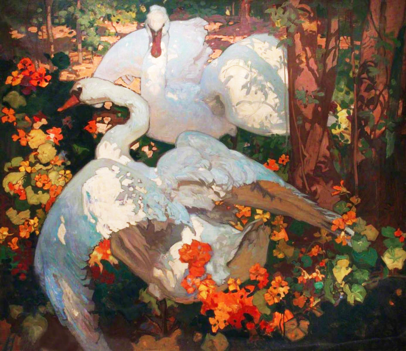 Swans | Frank William Brangwyn