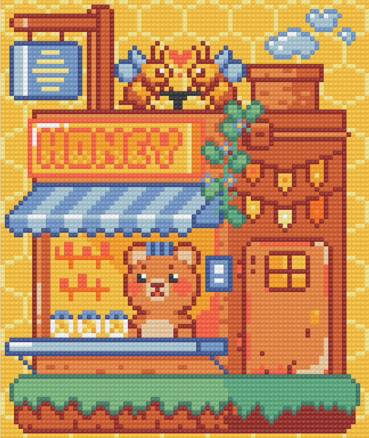 Honey Corner Shop | Pixel Charted