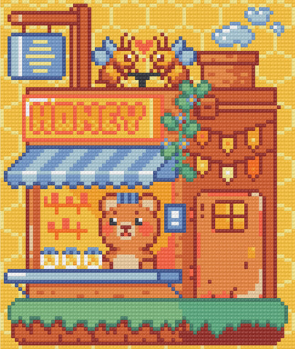 Honey Corner Shop | Pixel Charted