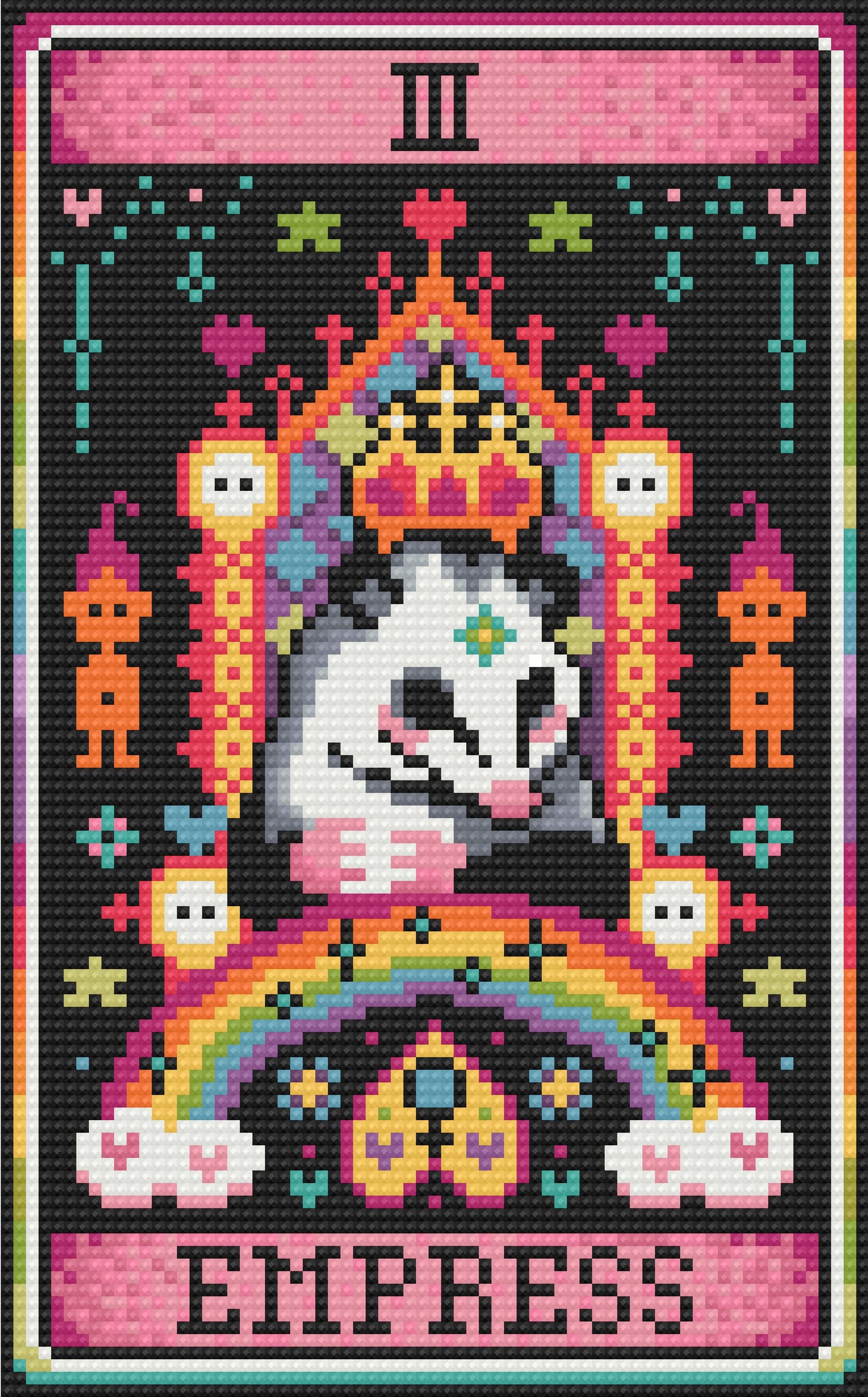 Empress III | Pixel Charted | Ready To Ship