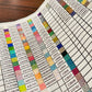 Scroll Of Colors All  447 DMC Colors Plus Special Drills | Ready To Ship