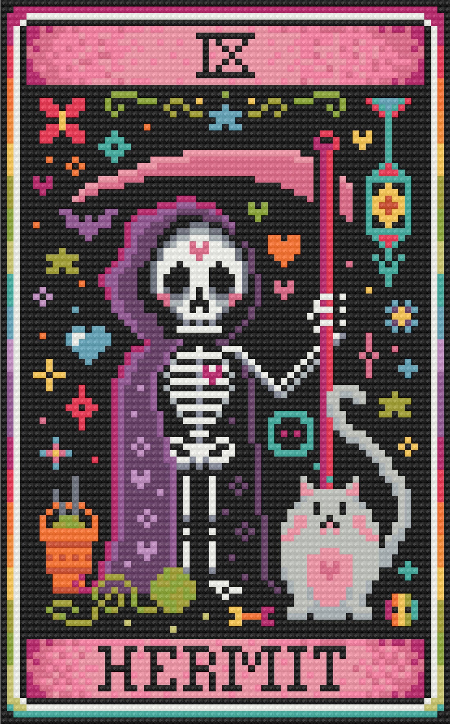 Hermit IX | Pixel Charted | Ready to Ship