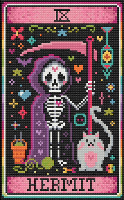 Hermit IX | Pixel Charted | Ready to Ship