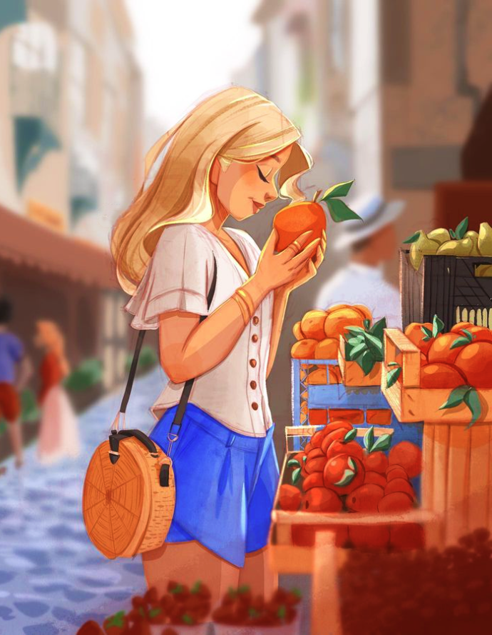 In The Street Market