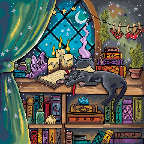 The Apprentice | Pixel Charted | Ready To Ship