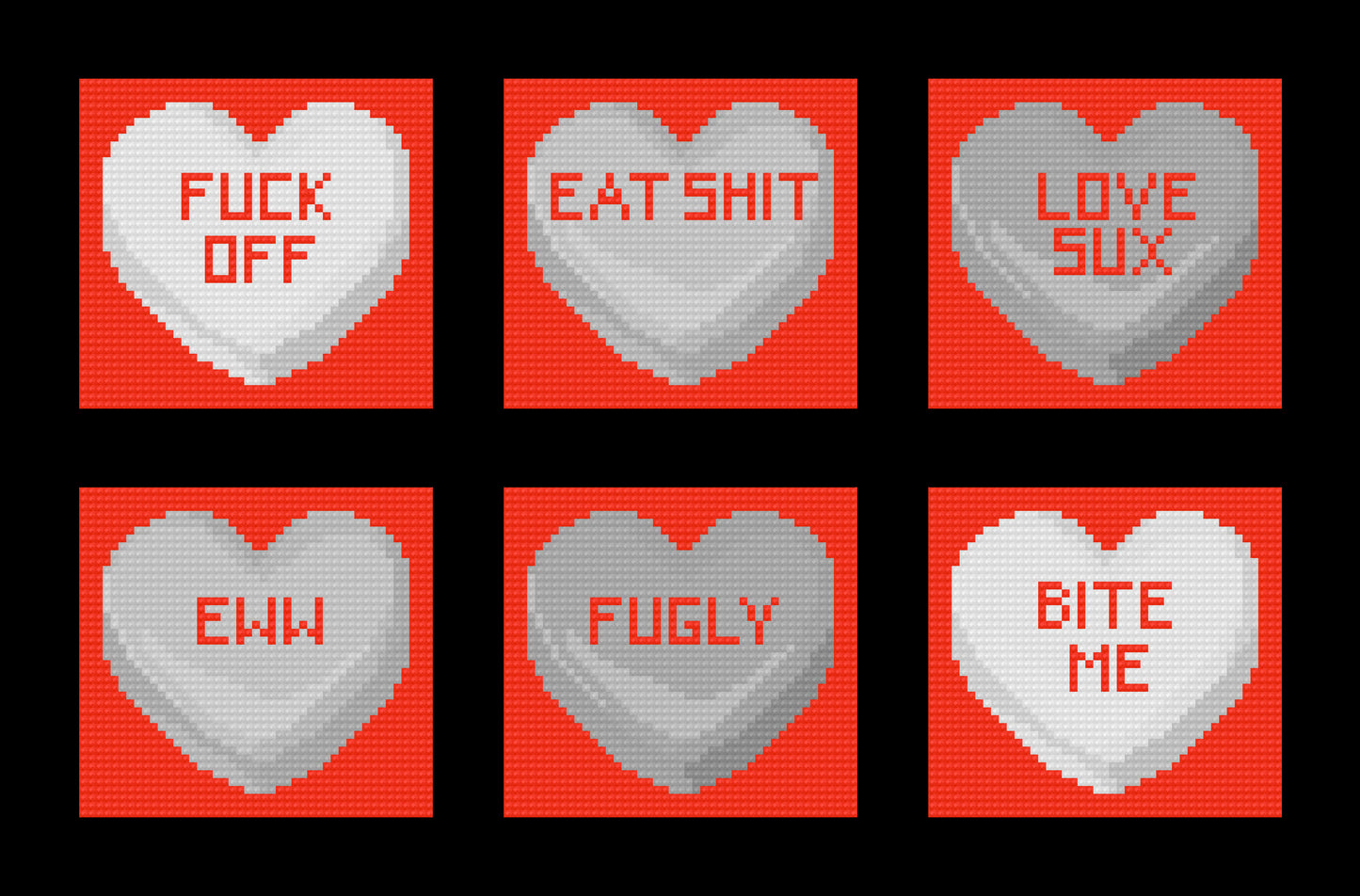 Sour | Minis | Pixel Charted | Ready To Ship
